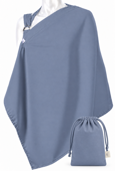 6pk Nursing Cover for Breastfeeding Privacy with Travel Bags and Wire Neckline