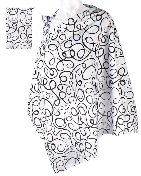 3pK Nursing Cover for Breastfeeding Privacy with Travel Bag and Wire Neckline