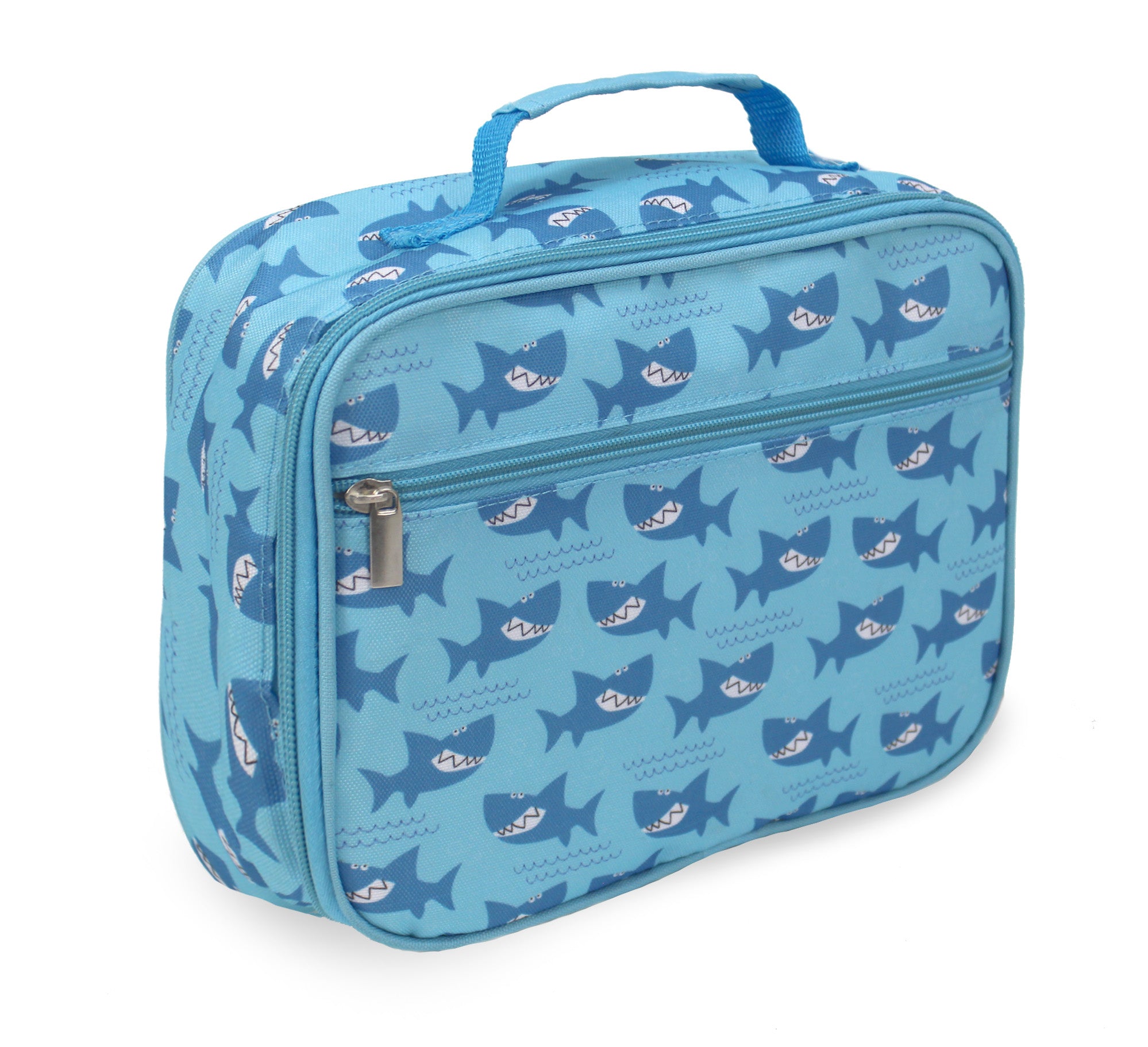 Kids Insulated Soft Lunch Box for School - Sharks